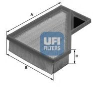 Filtru aer UFI 30.317.00 | Calitate Premium