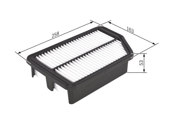 Filtru aer Bosch - Protecție optimă motor