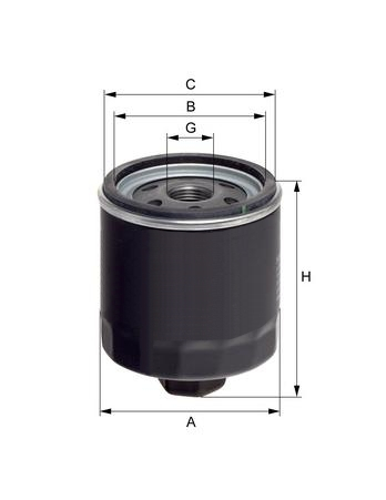 UNIFLUX XO450 Filtru Ulei pentru Protecție Motor