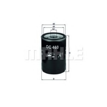 Filtru Ulei MAHLE OC 460 | Protecție Motor