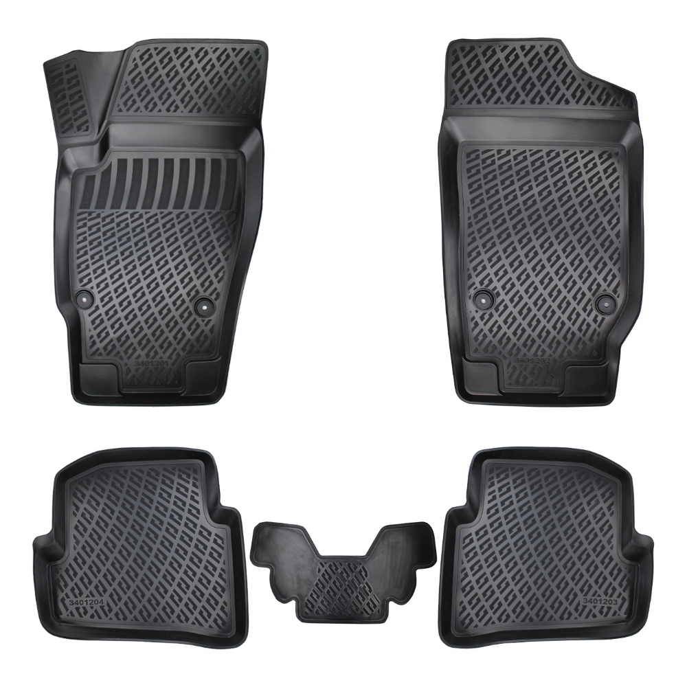 Covorase auto cauciuc Umbrella Skoda Fabia III 2015-2021