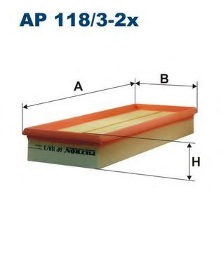 Filt FILT AP118 3-2x - Filtru Aer Premium Mercedes