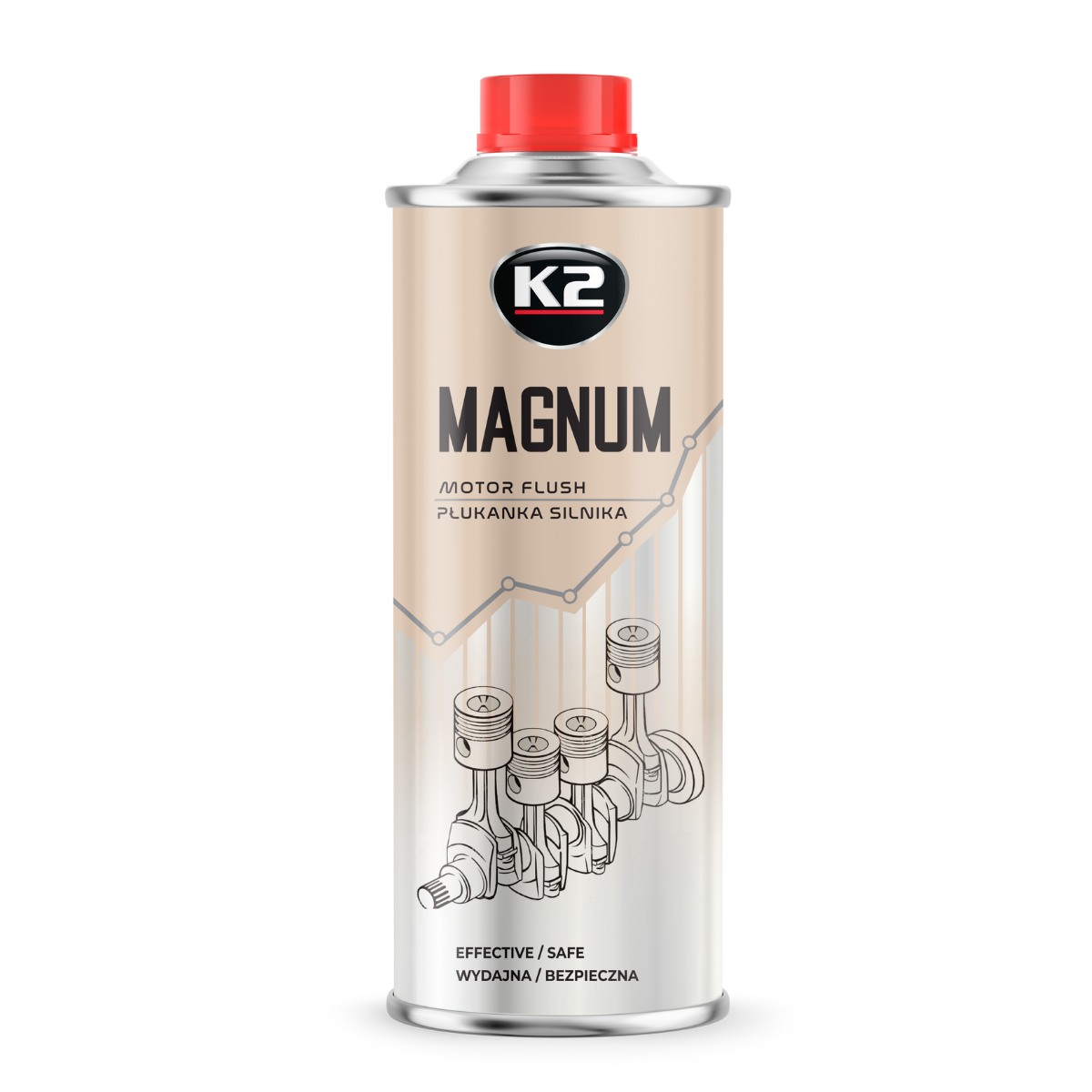 K2 Magnum Aditiv Spalare Motor 500ml T372