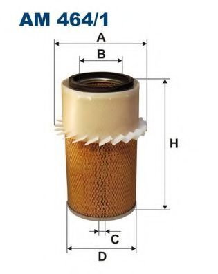 Filt Aer AM464 1 - Protecție Motor