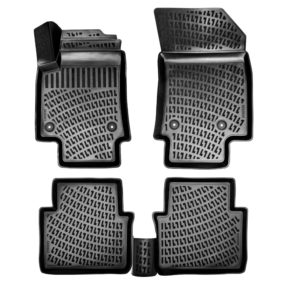 Set covorase auto cauciuc Umbrella Opel Crossland X 2017-