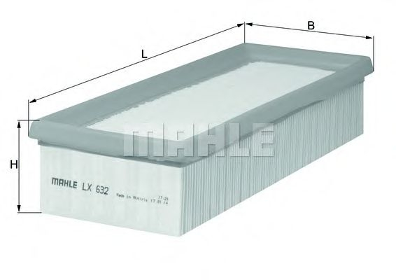 Filtru Aer KNECHT LX 632 - Protecție Premium