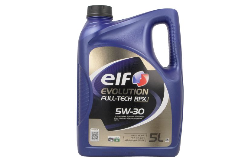 Ulei motor Elf Evolution FullTech RPX 5W30, 5L
