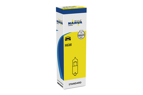 Becuri Poziție Narva H6W 12V - Set 10 Buc