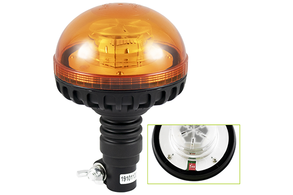 Girofar LED 12-24V Jbm cu Bază Flexibilă, 36 LED