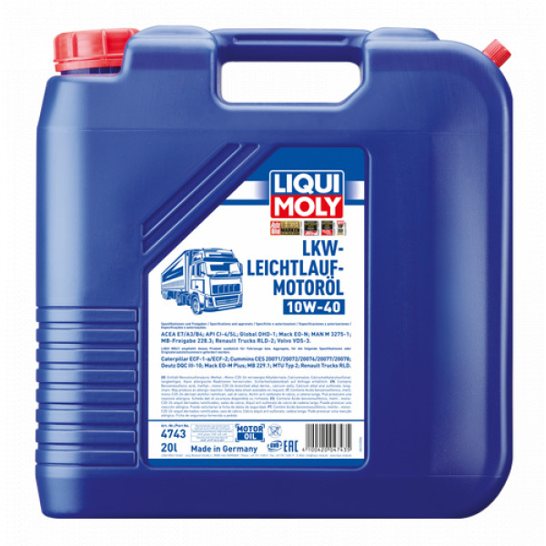 Ulei motor Liqui Moly Leichtlauf Truck 10W-40 20L