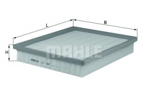 Filtru Aer Mahle LX 1467 Original Calitate Premium