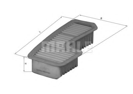 Filtru Aer Mahle Original LX 1936 - Calitate Premium