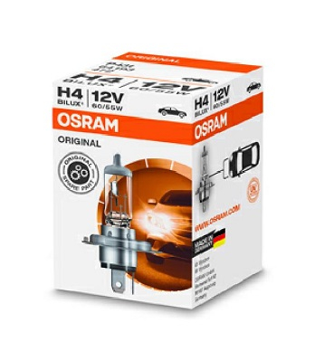 Bec Osram H4 Original - Viziune Superioară
