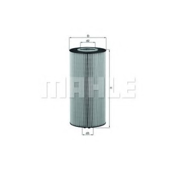 Filtru Ulei MAHLE OX 348D - Calitate Germană