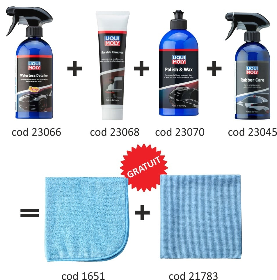 Pachet Exterior Auto Liqui Moly | Strălucire Garantată