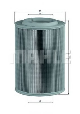 Filtru Mahle Original LX 314 - Protecție Motor
