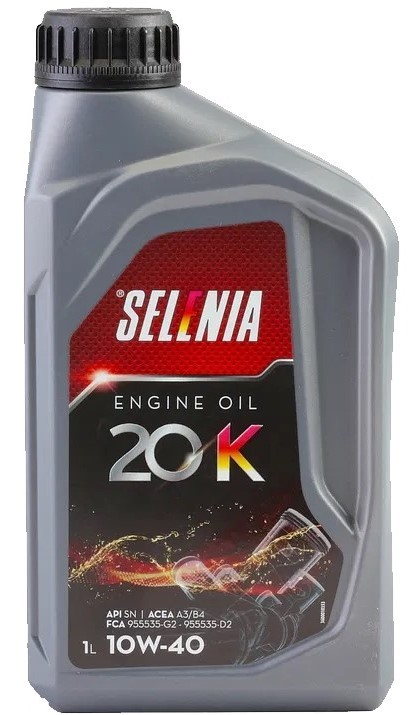 Ulei motor Selenia 20K 10W-40 1L, protecție 20.000 km