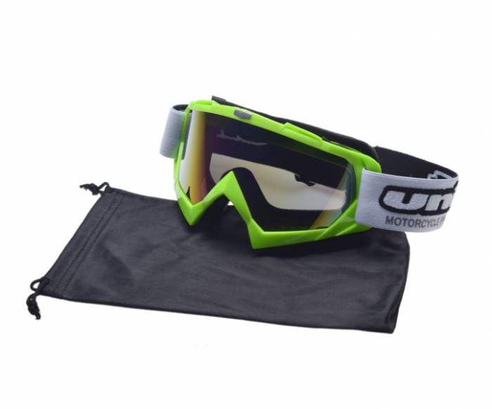 Ochelari Motocross Unit - Protecție și Stil Verde