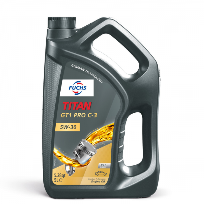 Ulei motor Fuchs Titan GT1 PRO C3 5W-30 5L, tehnologie XTL