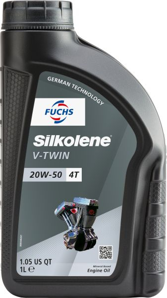 Ulei motor Silkolene V-Twin 20W-50 1L pentru Harley-Davidson