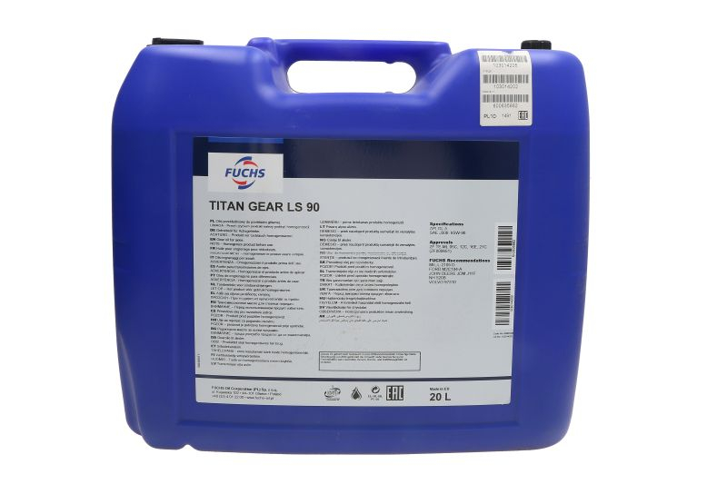 Ulei Transmisie Fuchs TITAN GEAR LS 90 20L