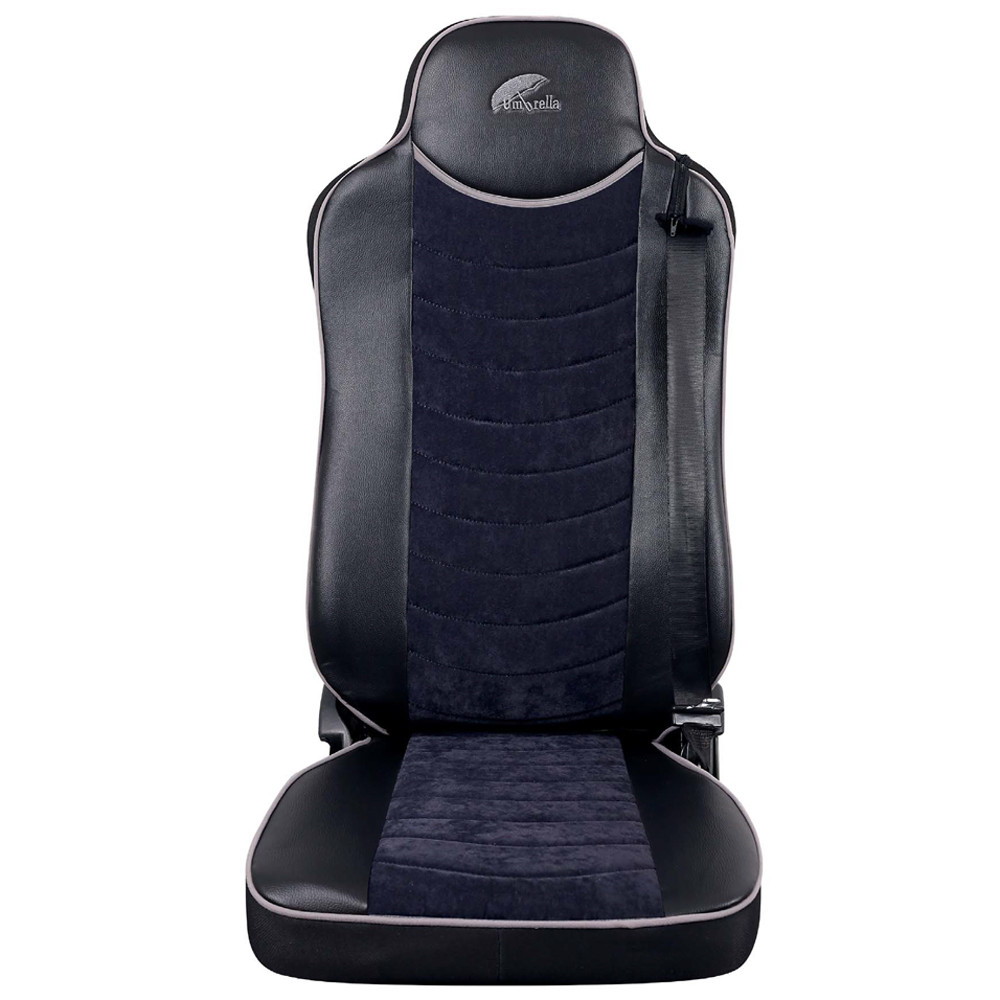 Set Huse Scaun Umbrella MAN TGX Euro 5 Negru Piele Eco