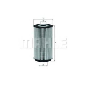 Filtru Ulei MAHLE OX 557D | Protecție Premium