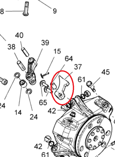 Contragreutate Brp 441 Ski-Doo Performanță