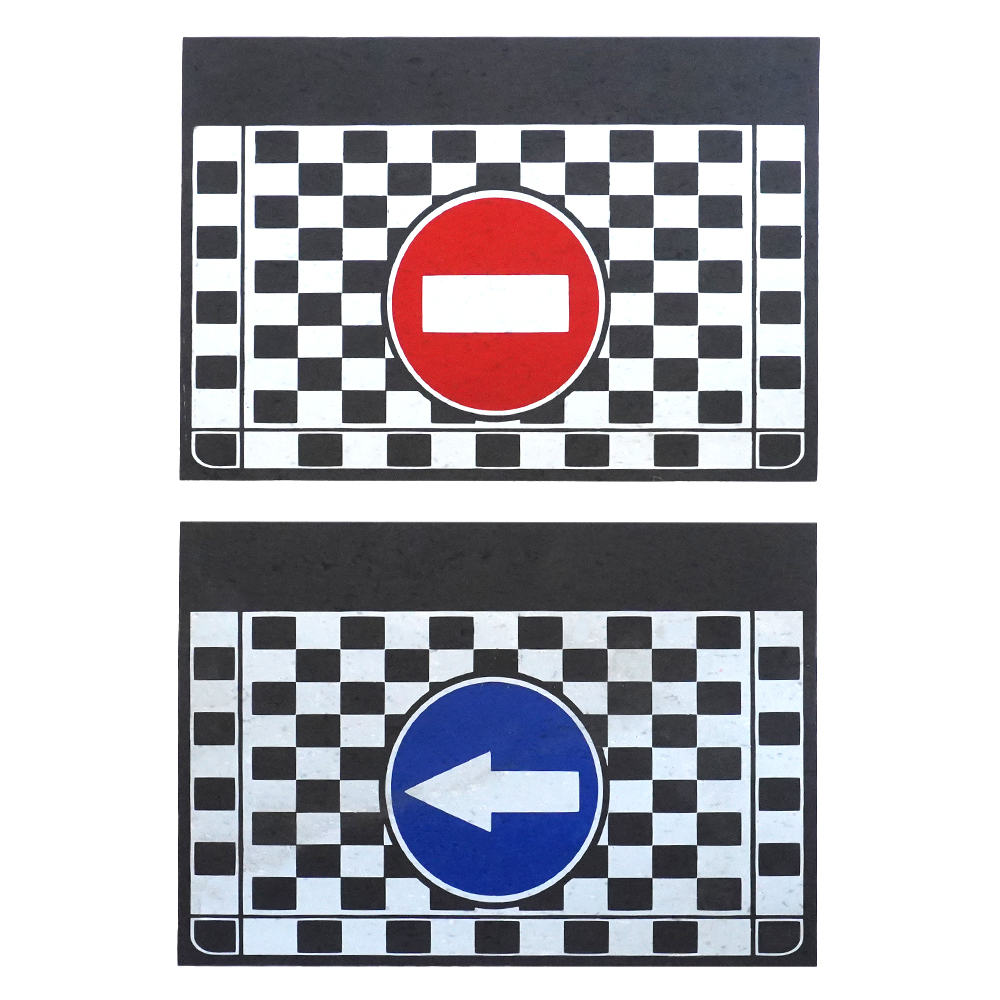Aparatori Noroi Camion 3D 40x45 cm Set 2 buc Mega Drive