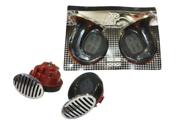 Set Claxoane Grilaj 12V cu Releu Mega Drive