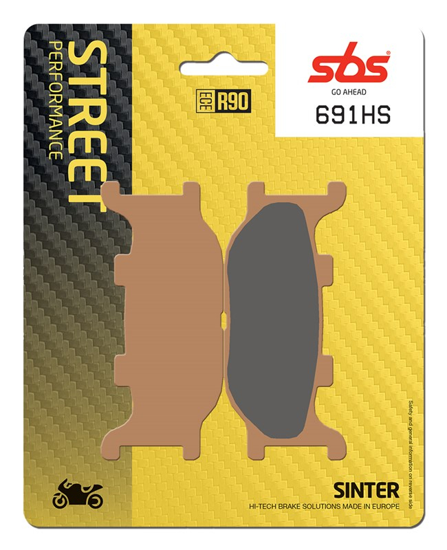 Placute Frana SBS 691HS Sinter | Siguranta Strada