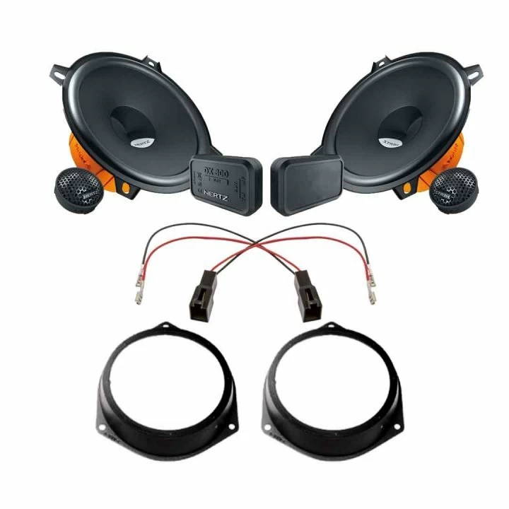 Kit Difuzoare Hertz Fiat Doblo - Sunet Premium - imagine 1