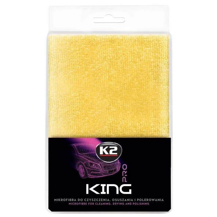 K2 Laveta Polish Galbena King - Fără Zgârieturi