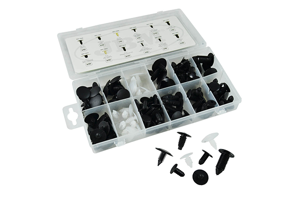 Trusa Clipsuri Plastic Universal 128 Bucati JBM