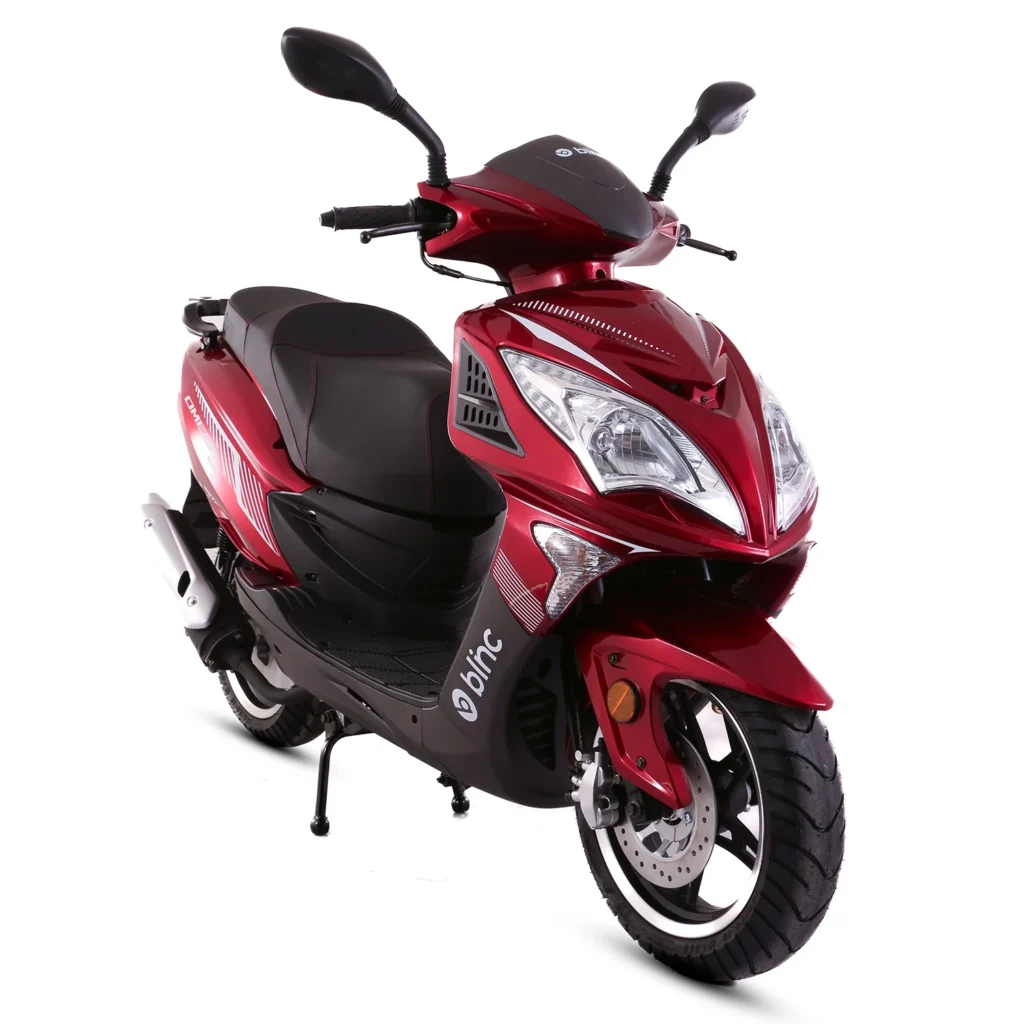 Scuter Blinc Omega 125cc, rosu - motor 4 timpi, EFI