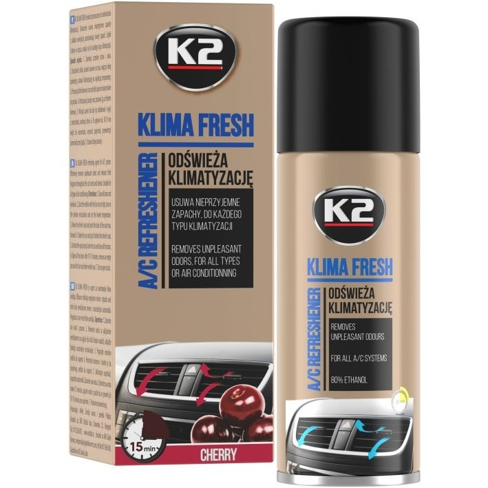 K2 Klima Fresh Cherry | Elimina Mirosuri AC