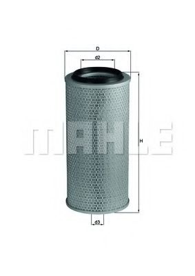 Filtru Aer Mahle Original LX 236 | Protecție Motor