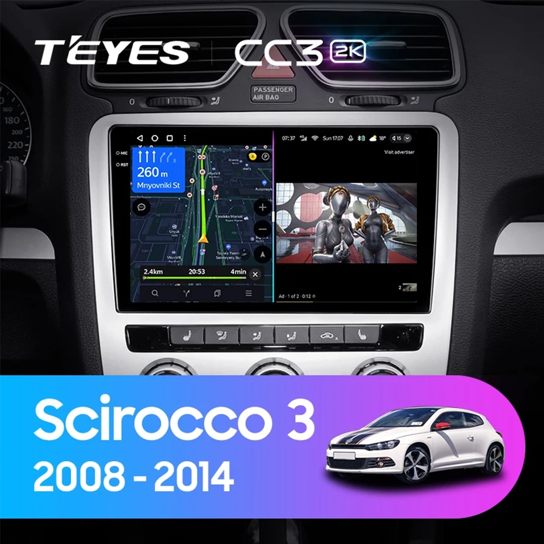 Teyes CC4 PRO Navigatie AI 9.5" QLED - imagine 2