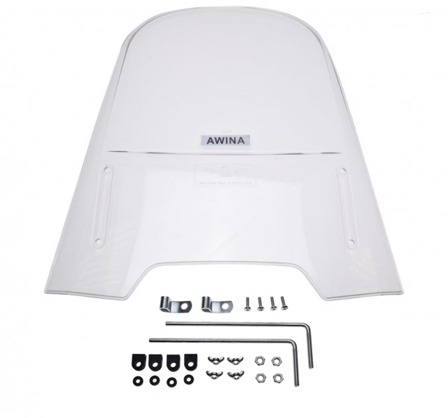 Parbriz Moto Universal WMX 50cm cu Prinderi