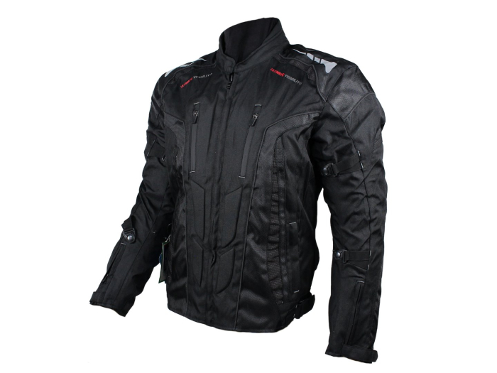 Geaca moto textila Roy VIG-16501 neagra, marime L