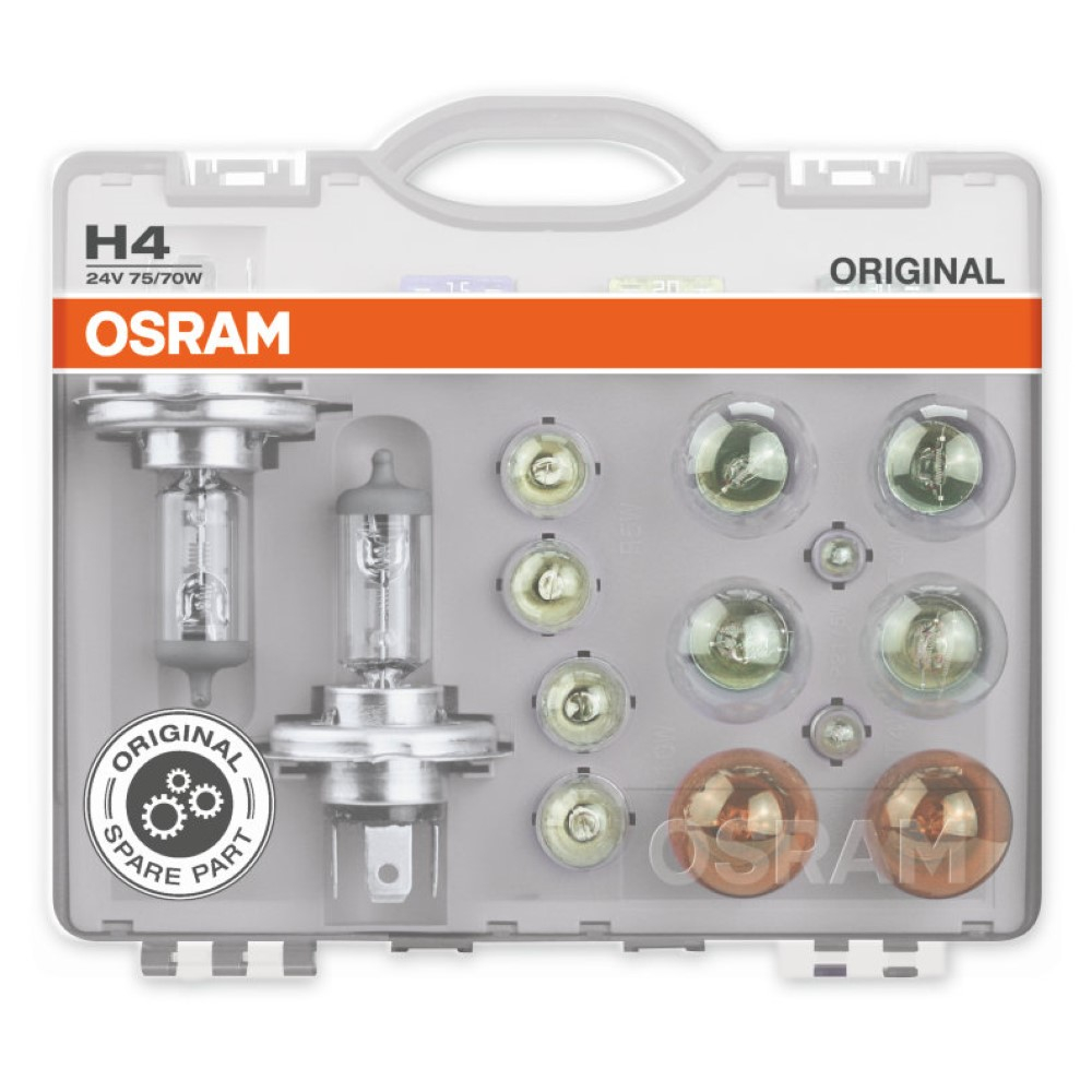 Set Becuri Camion Osram 24V, Siguranță