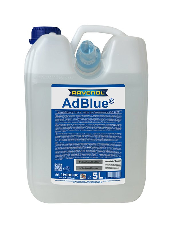 AdBlue Ravenol 5 L - Solutie SCR Euro 4/5/6