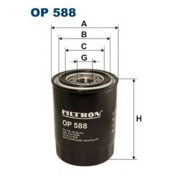 Filtru Ulei Filtron OP588 | Protecție Motor