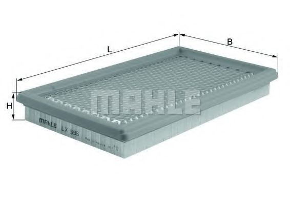 Filtru Mahle LX 595 | Original Mazda Diesel