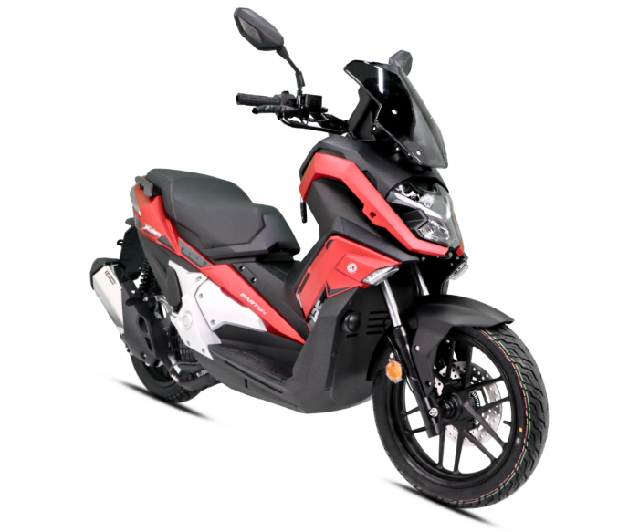 Scuter Barton Xplore 125cc Roșu - Libertate Urbană