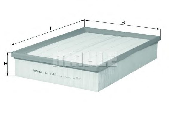 Filtru aer MAHLE ORIGINAL LX 1764 Land Rover