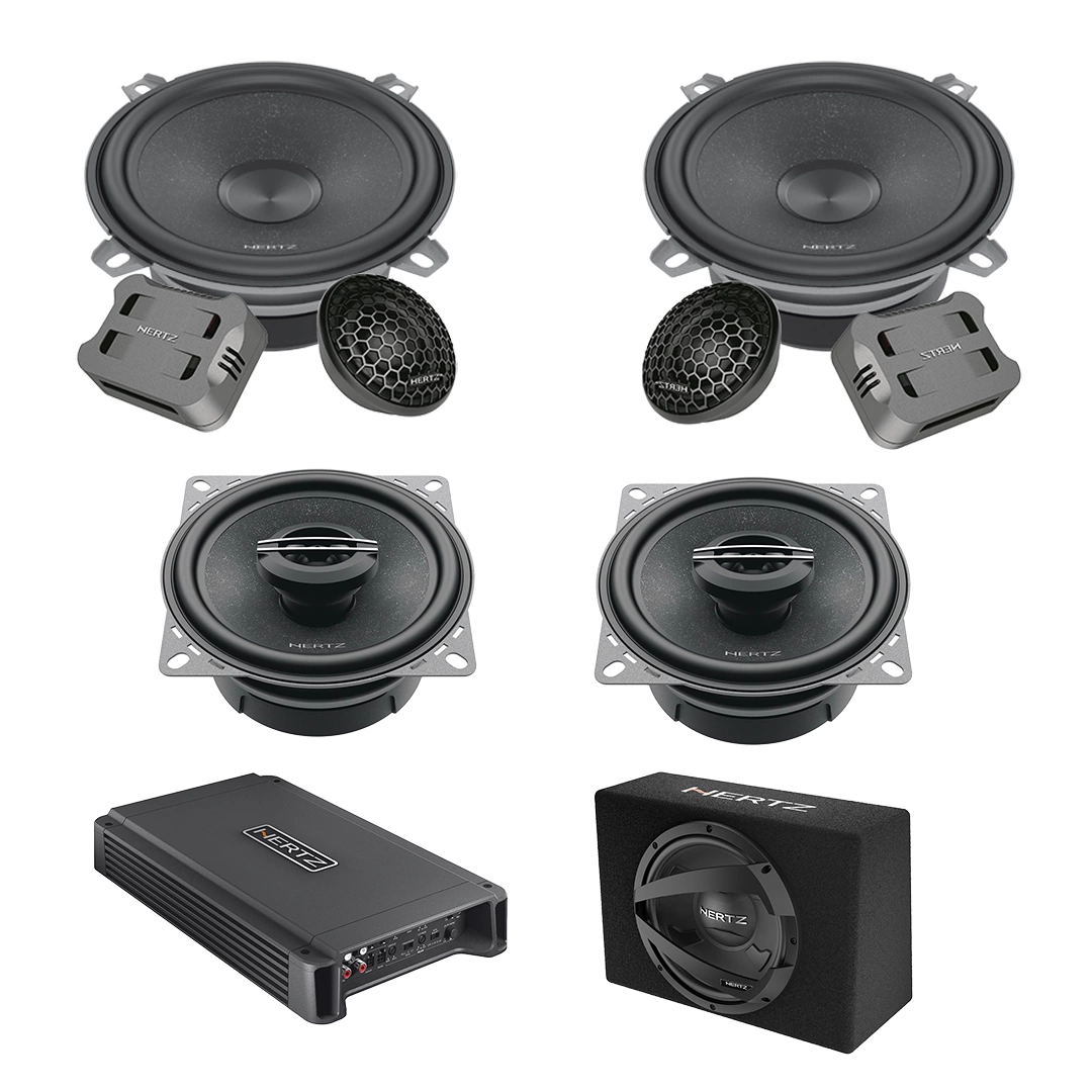 Pachet Hertz 1500W Ford Fiesta 3 - Sunet Premium