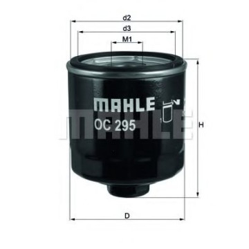 Filtru Ulei MAHLE OC 295 - Original Protecție