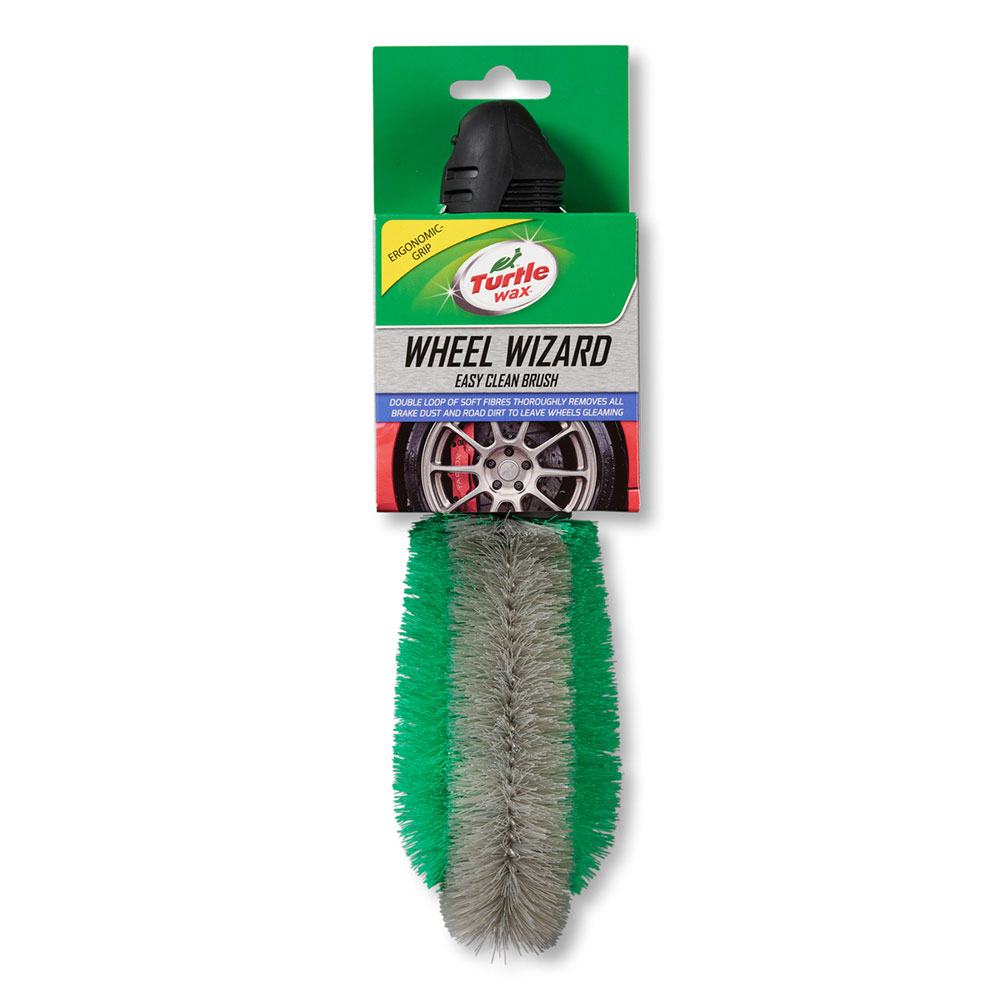 Perie Curatat Jante Turtle Wax, Peri Rigizi si Maner Ergonomic