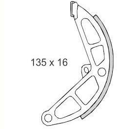 Ferodou frana Piaggio Rms - Siguranta maxima